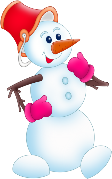 Noel Bonhommes De Neige - Снеговик Пнг (438x699)