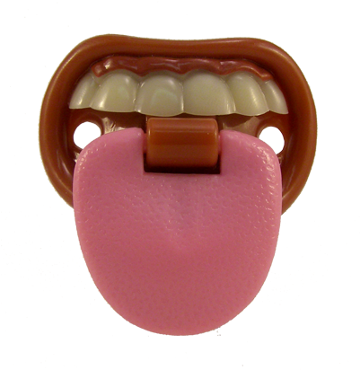 Baby With Attitude - Billy Bob Teeth Baby With Attitude Tongue Novelty Baby (400x420)