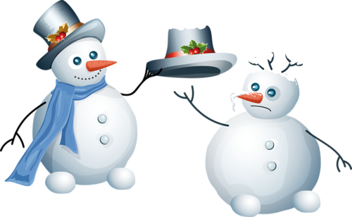 Noel /bonhomme De Neige - Bonhomme De Neige Png (500x308)