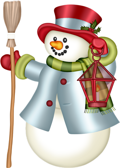 Bonhomme De Neige,tube,png - Christmas Lanetrn Cartoon (395x546)