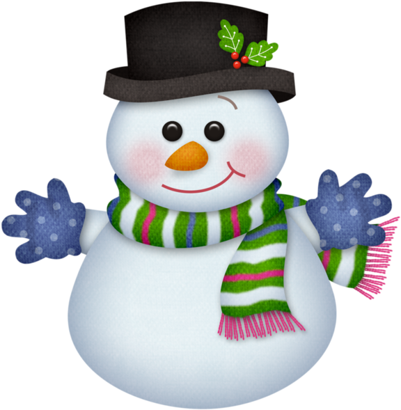 Bonhomme De Neige Bonne Tete - Snowman Face Clipart (600x600)