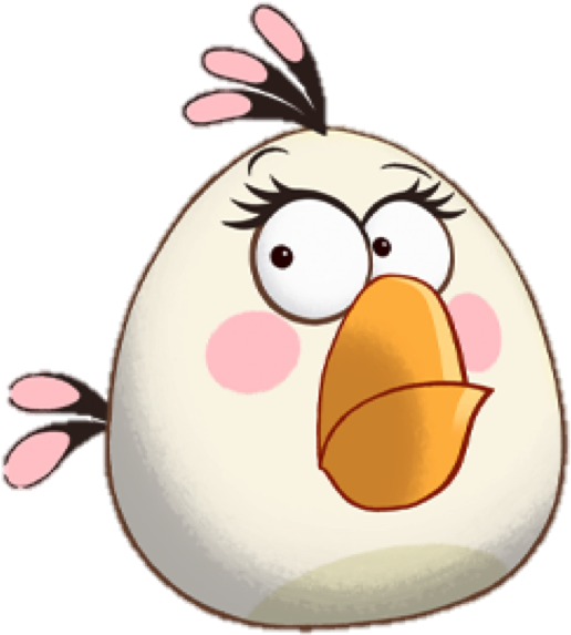 Matilda Copy - Angry Bird White Bird Name (531x743)