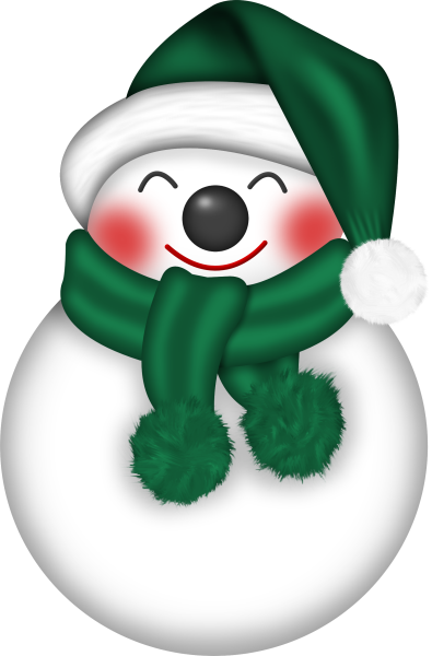 Christmas Snowman Clip Art - Snowman Christmas Clipart (395x600)