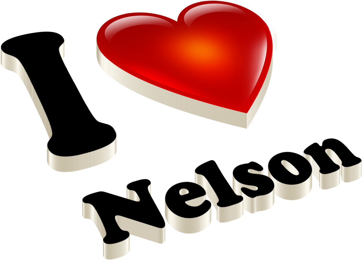 Nelson Heart Name Transparent Png - Salman Name (1500x996)