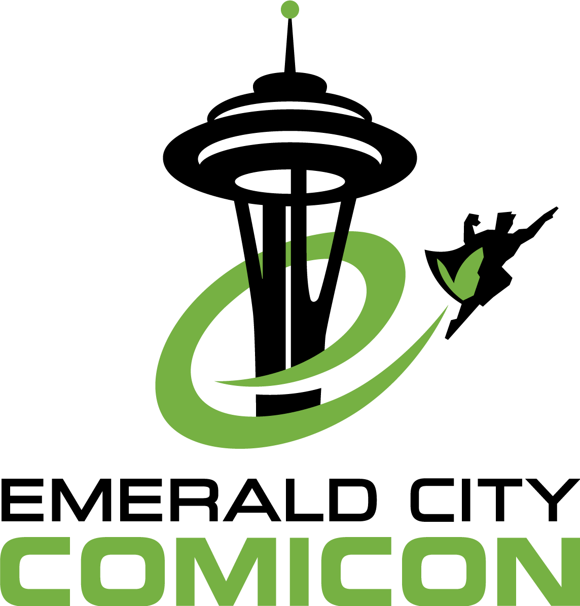 2016 Emerald City Comicon - Emerald City Comic Con Logo (1144x1195)