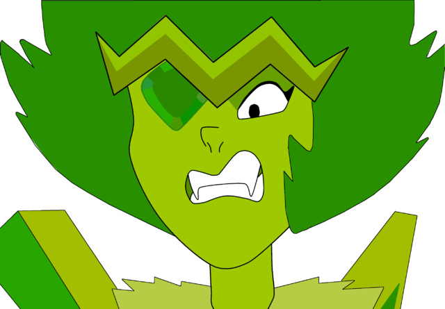 Colored Emerald - Emerald From Steven Universe (640x445)