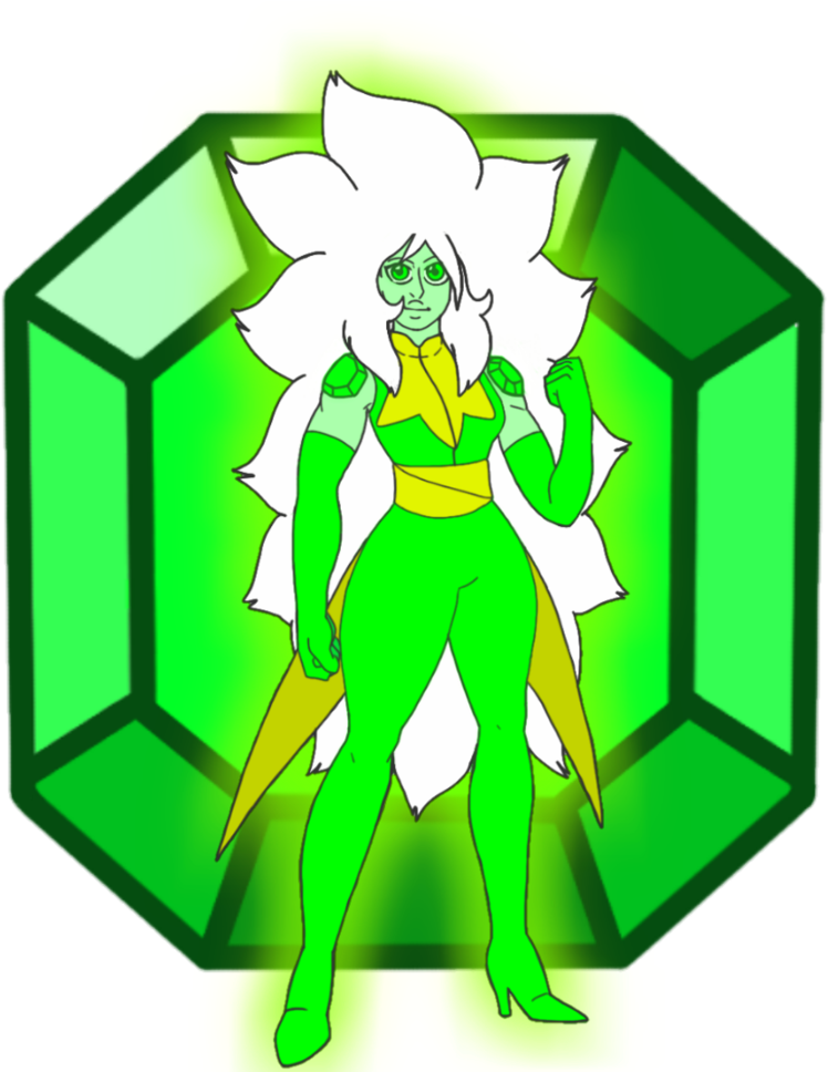 Emerald Quartz Peridot By Godamongman - Steven Universe Emerald Quatz Peridot (800x967)