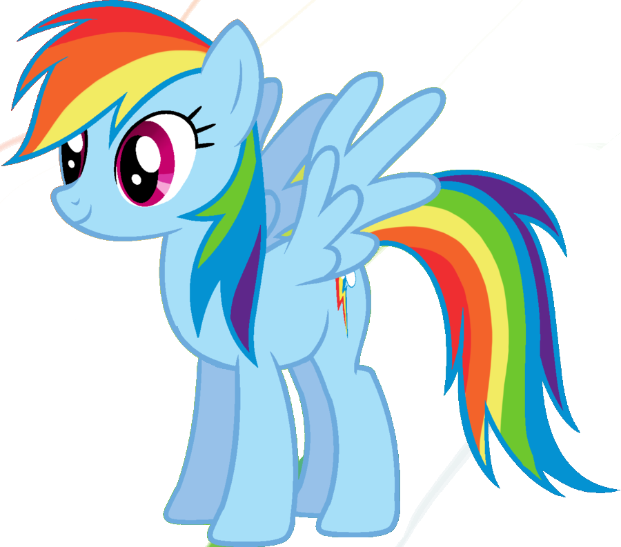 28 Collection Of Rainbow Dash Drawing - Rainbow Dash Hair (900x793)