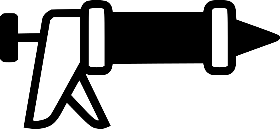 Png File - Caulk Gun Icon (980x452)