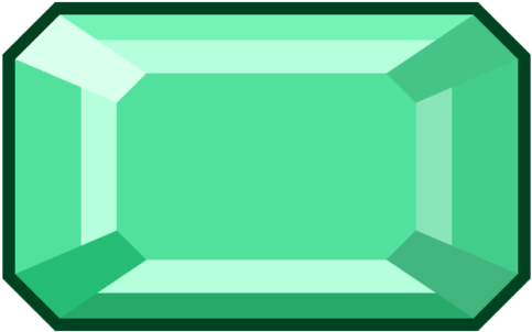 I Personally Am Glad That Emerald's Gem Is An Emerald - Emerald (500x377)