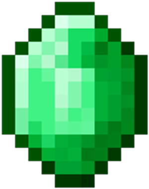 Joaquim Grenon - Minecraft Emerald Coloring Pages (400x400)