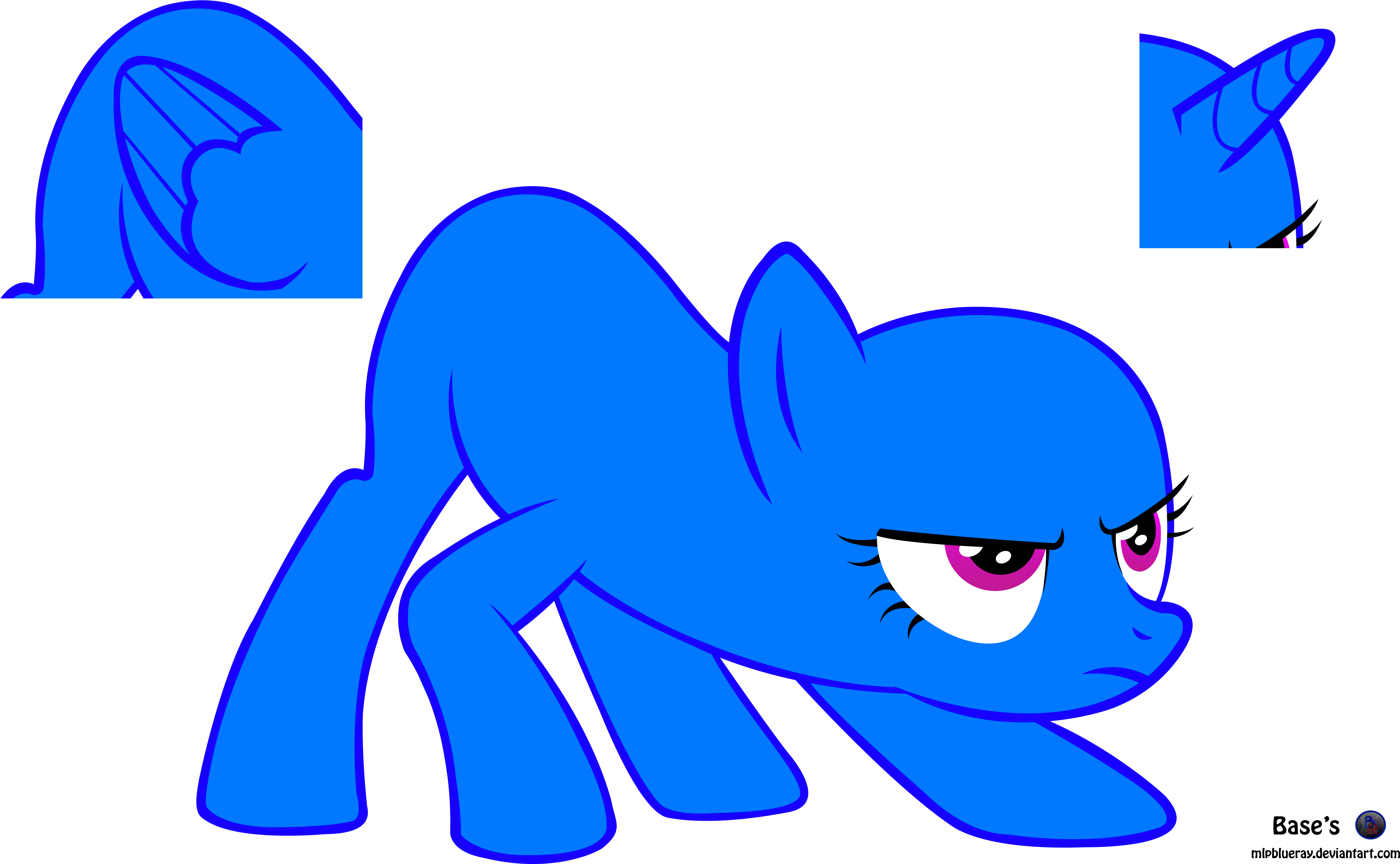 Mlpblueray 445 50 Mlp Vector Base - Bases De Mlp Pegasus Fighting (6321x3927)