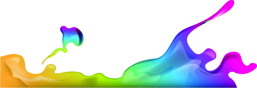 Get Messy - Splash De Tinta Png (889x304)