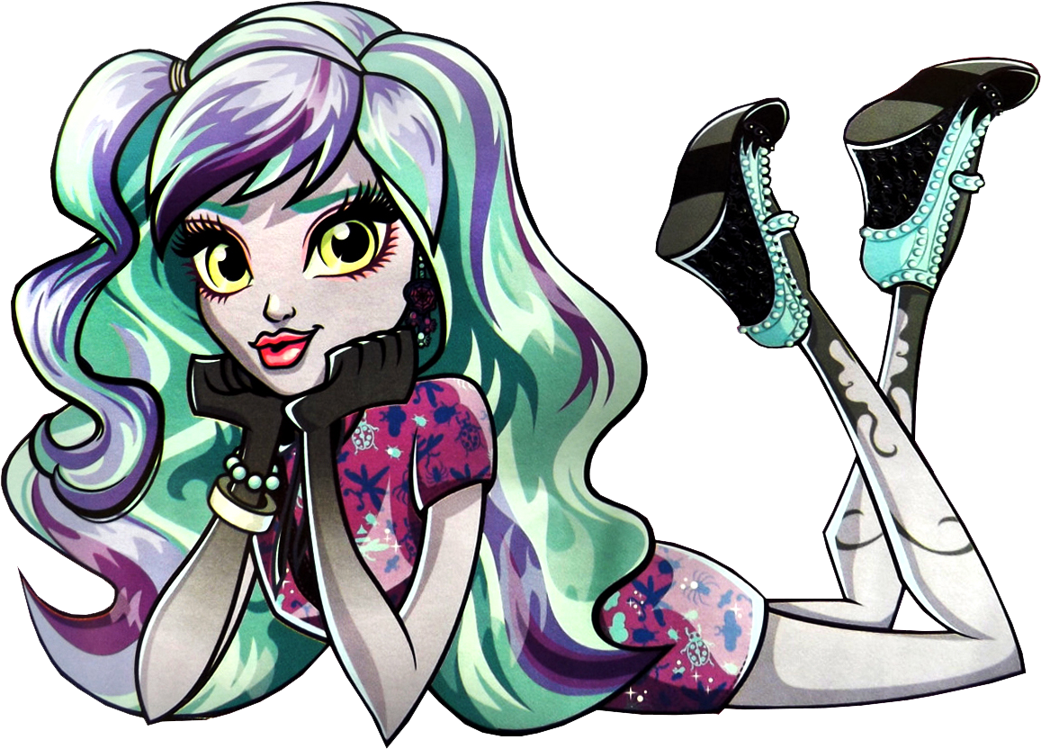 Twyla Twyla Is The Daughter Of The Boogie Man - Monster High Twyla Png (1180x860)