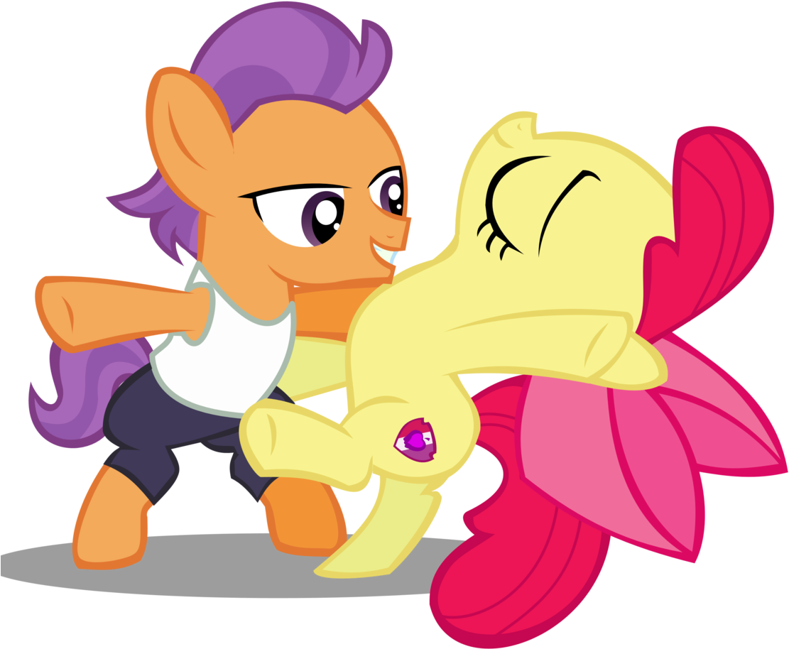 Apple Bloom, Artist - Applebloom Cutie Mark Vector (1139x1024)