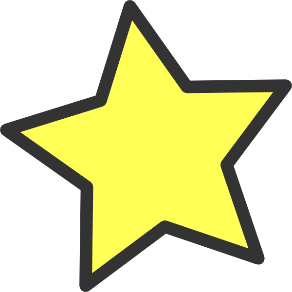Two Stars Clipart (600x600)