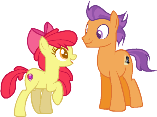 Mlp Apple Bloom And Tender Taps By Bronyponyyy2340 - Applebloom And Tender Taps (600x450)
