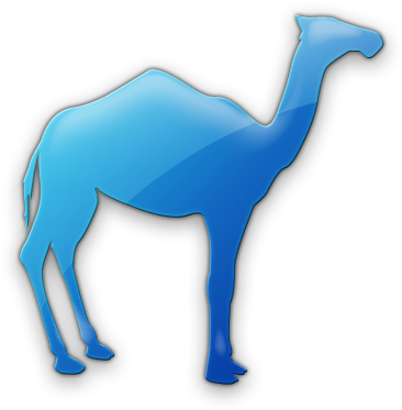 Camel Clipart Blue - Blue Camel (420x420)