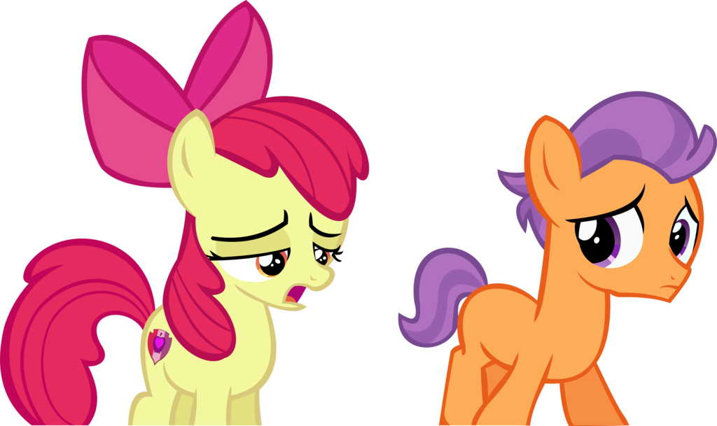 Apple Bloom And Tender Traps Vector - My Little Pony: Friendship Is Magic (1024x609)