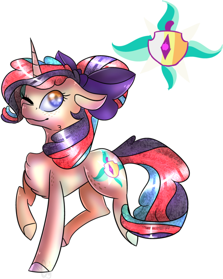 [weird Ships/fusions]applebloom X Starlight By Noemocialpony - Cartoon (831x962)