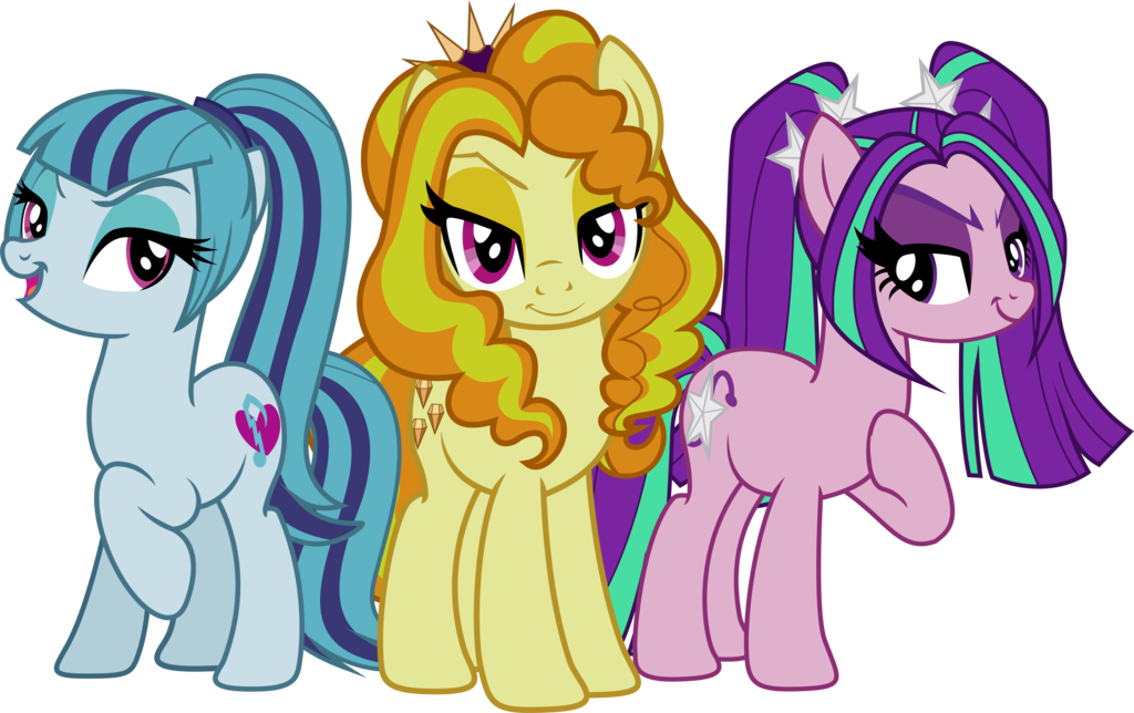 Why Don T We See Who Is Better By Thesh - Adagio Dazzle Sonata Dusk Aria Blaze Pony (1024x644)