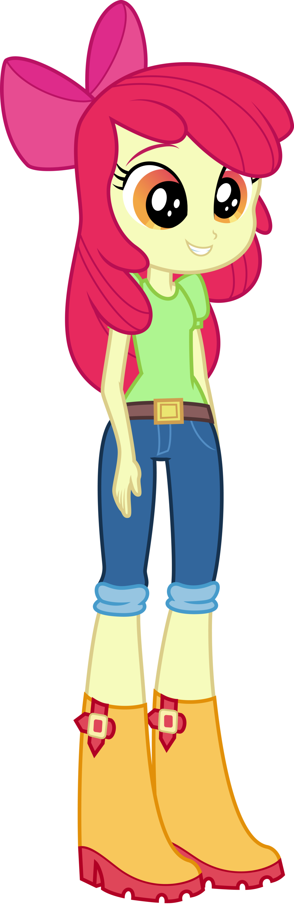Apple Bloom - Apple Bloom Equestria Girl (1024x3151)
