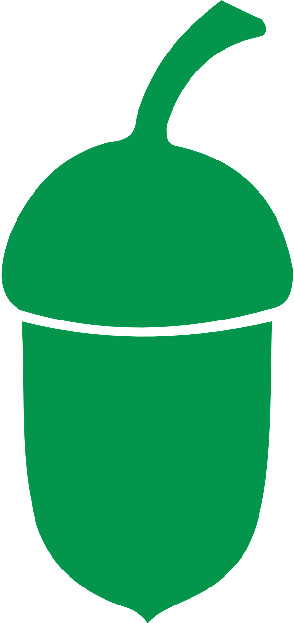 Free Vector Acorn Clip Art - Acorn Clip Art (640x1280)