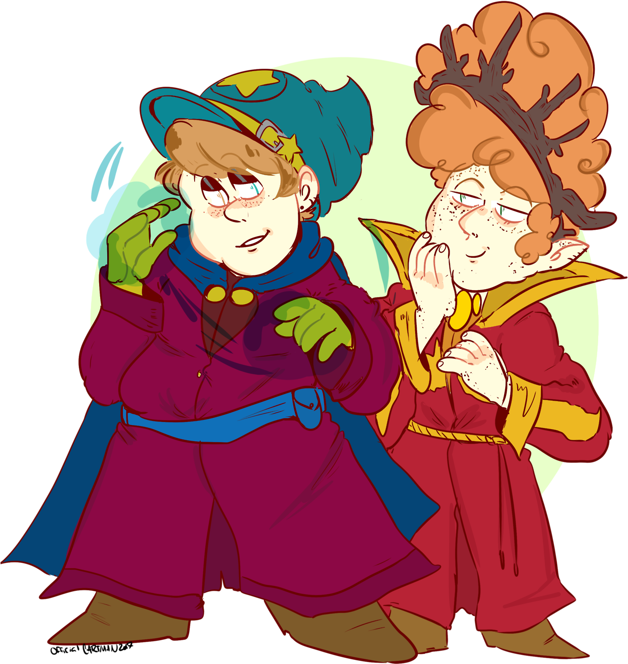 Eric Cartman Kyle Broflovski Kyman South Park Sp Sp - Cartoon (1280x1338)