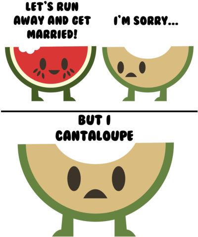 I'm Sorry But I Cantaloupe - Don T Carrot All (500x500)