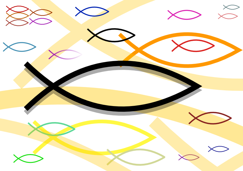 Jesus Fish - Jesus (800x566)