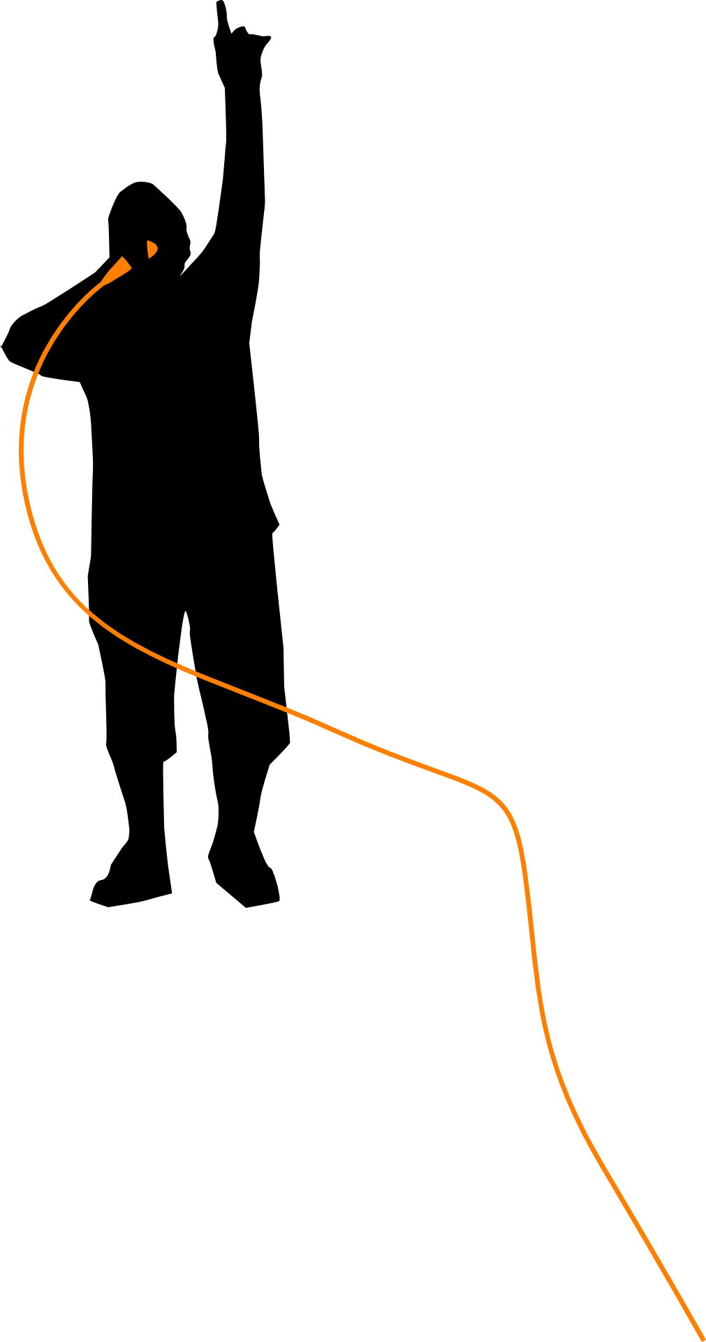 Microphone Rapper Hip Hop Music - Hip Hop Clip Art (1011x1920)