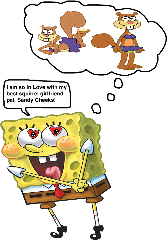 Pics Of Sandy From Spongebob Colouring To Snazzy Image - Sponge Bob Square Pants (782x990)