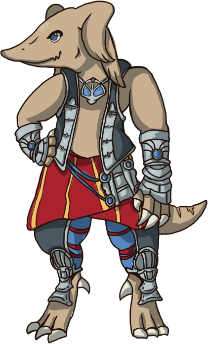 Vaan As A Bangaa By Shsl-ivalice - Cartoon (421x694)