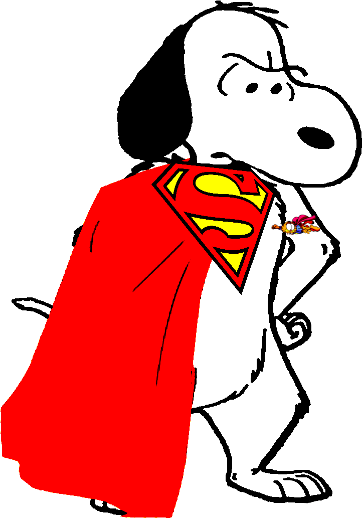 Macro Super Snoopy Vs - Super Snoopy Png (762x1048)