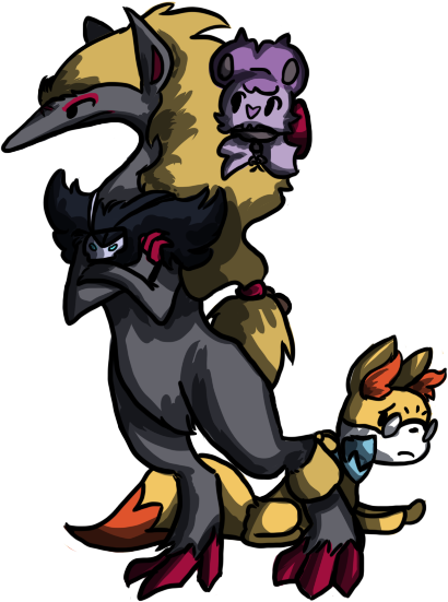 You Three Plz By Shsl-ivalice - Cartoon (410x551)