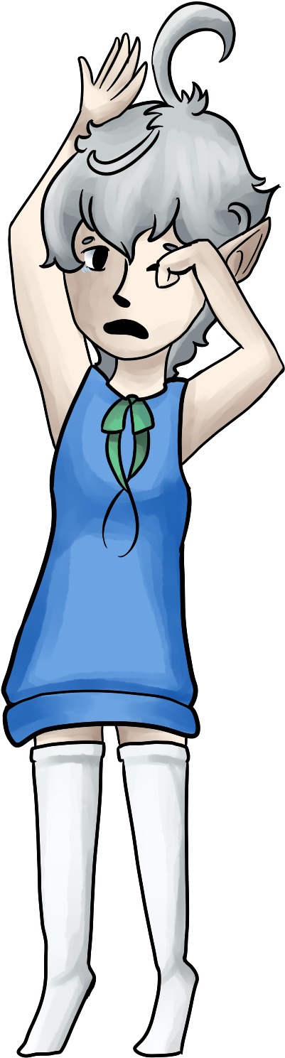 Sleepy Alphinaud By Shsl-ivalice - Hand (408x1488)