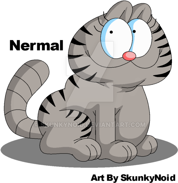 Nermal By Skunkynoid - Nermal (600x702)