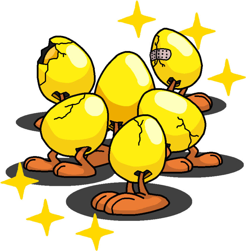 Shiny Exeggcute Sheldon By Shawarmachine - Sheldon Garfield And Friends (894x894)