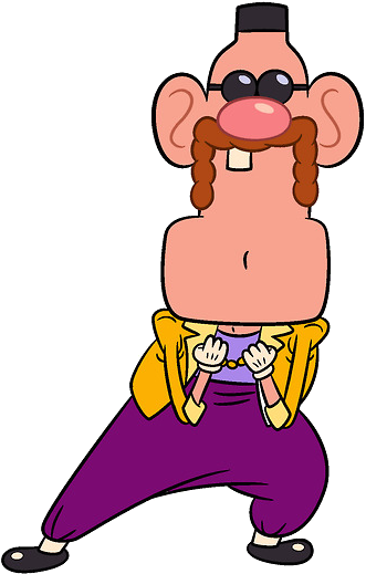 Ug Hiphop - Courage The Cowardly Dog (383x571)
