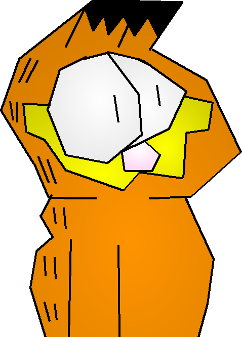 Best Garfield Drawing On Scratch By Derekautistafmf5988 - Drawing (478x666)