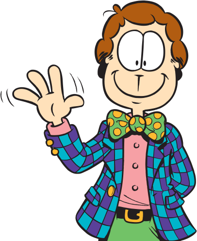 Share With Us - Garfield's Bingo (421x496)