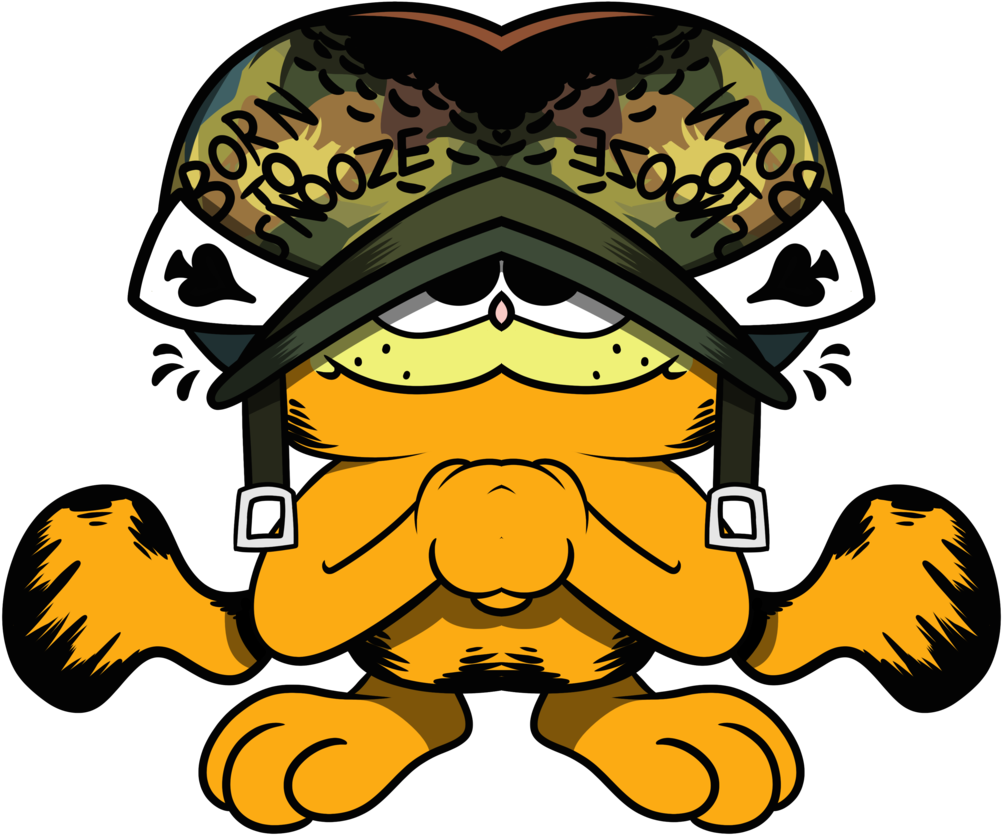 What If Garfield ʍɥɐʇ ᴉɟ Ƃɐɹɟᴉǝlp - Born To Snooze (1024x889)