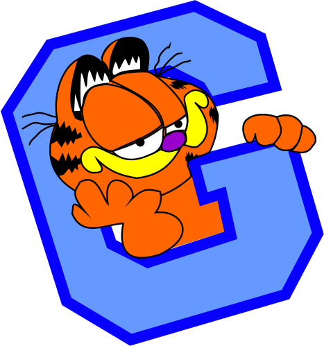 Welcome To Garfield Nursery School - Garfield Logo (467x499)