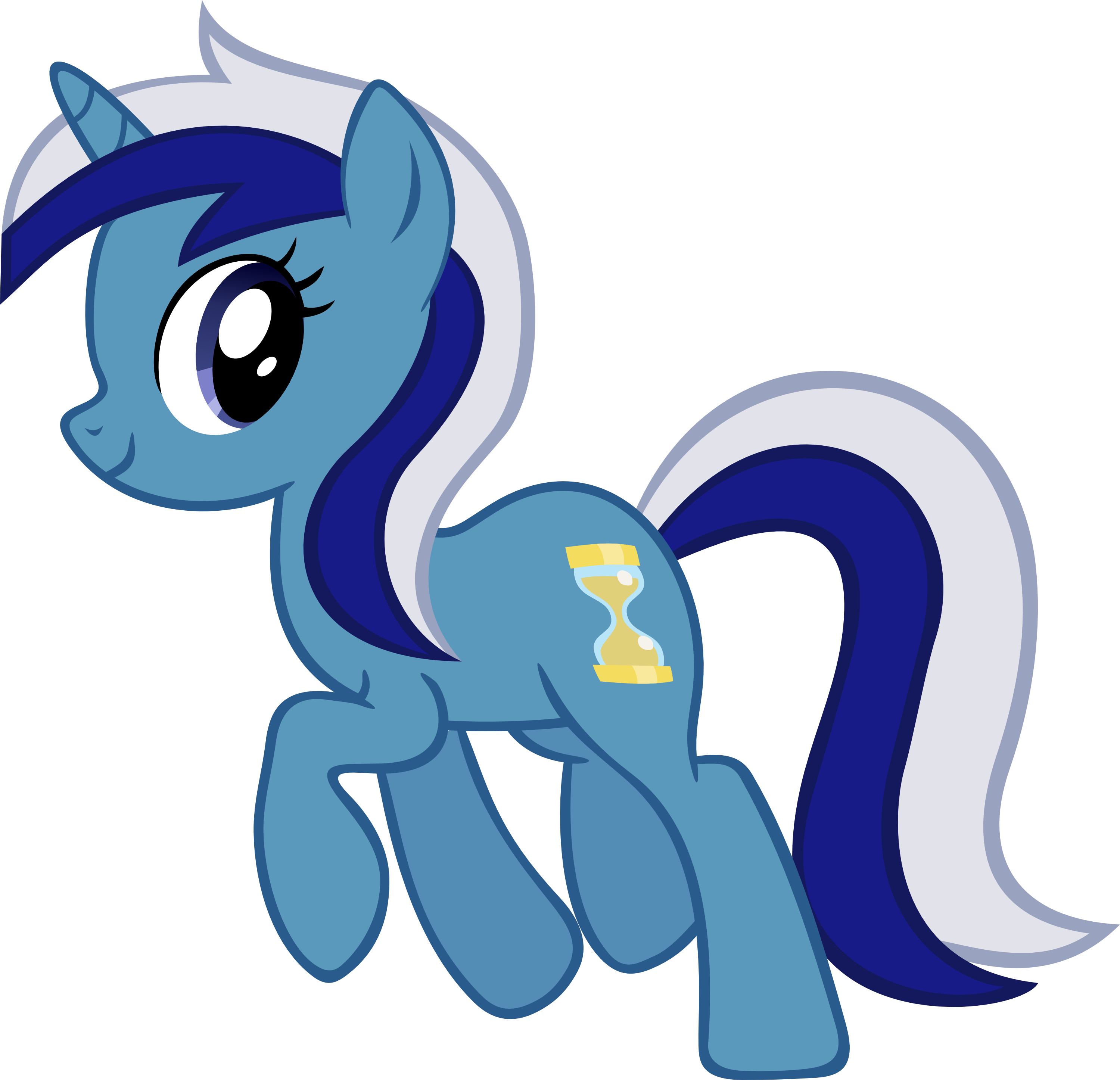 My Little Pony Colgate Vector - My Little Pony Walking (3000x2893)