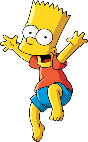 Happy Bart By Jh622 - Os Simpsons Bart Png (342x550)