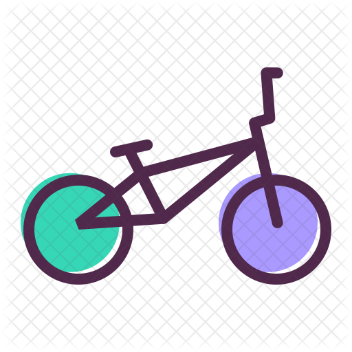 Bmx Icon - Bicycle (512x512)