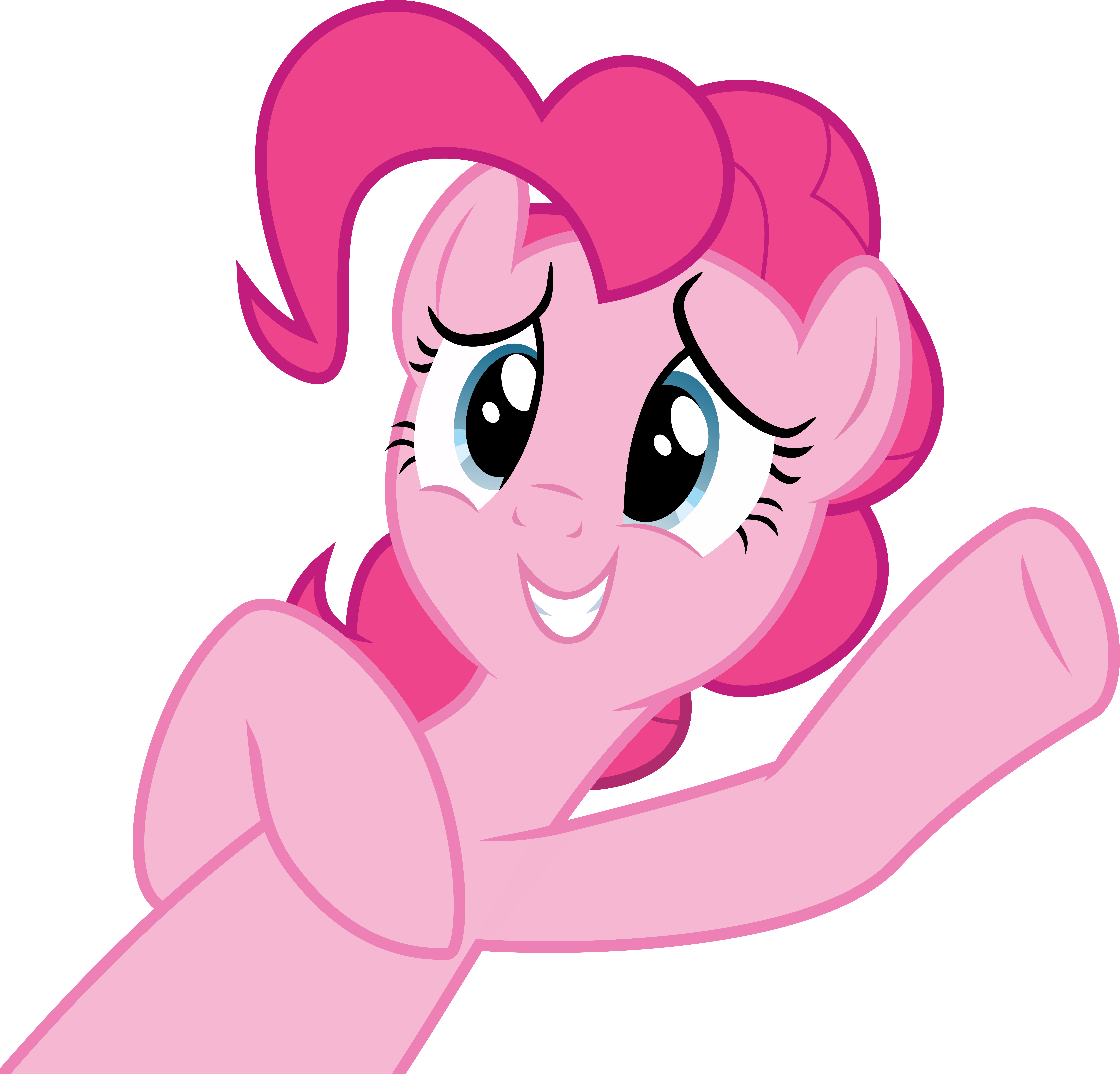 My Little Pony Vector - My Little Pony Pinkie Pie (7999x7677)
