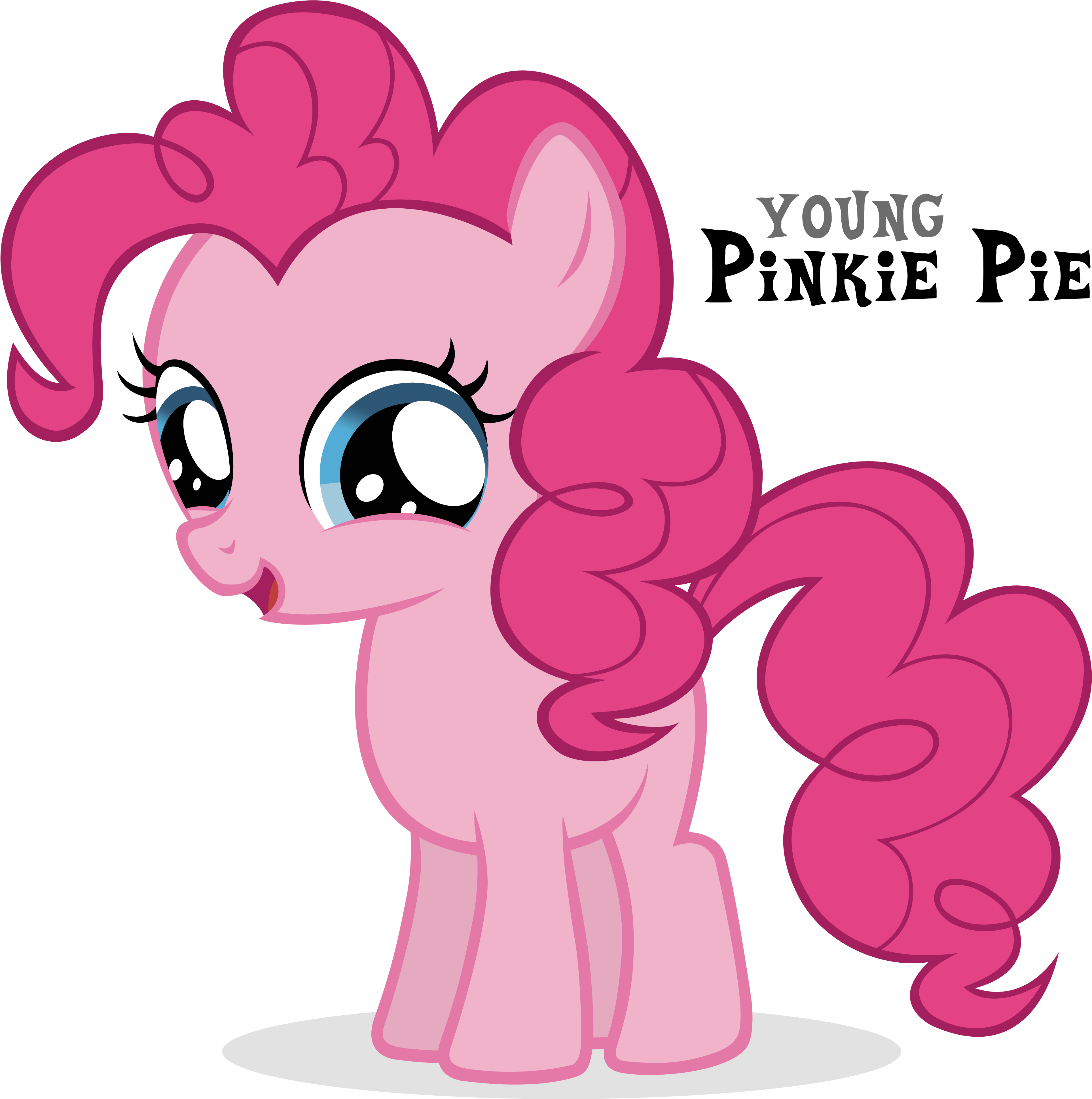 X - My Little Pony Pinkie Pie Baby (4225x4245)