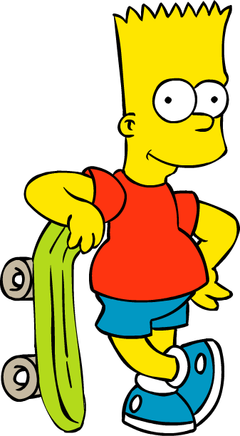 Bart Simpson By Pendulonium - Bart Simpsons Png (337x612)