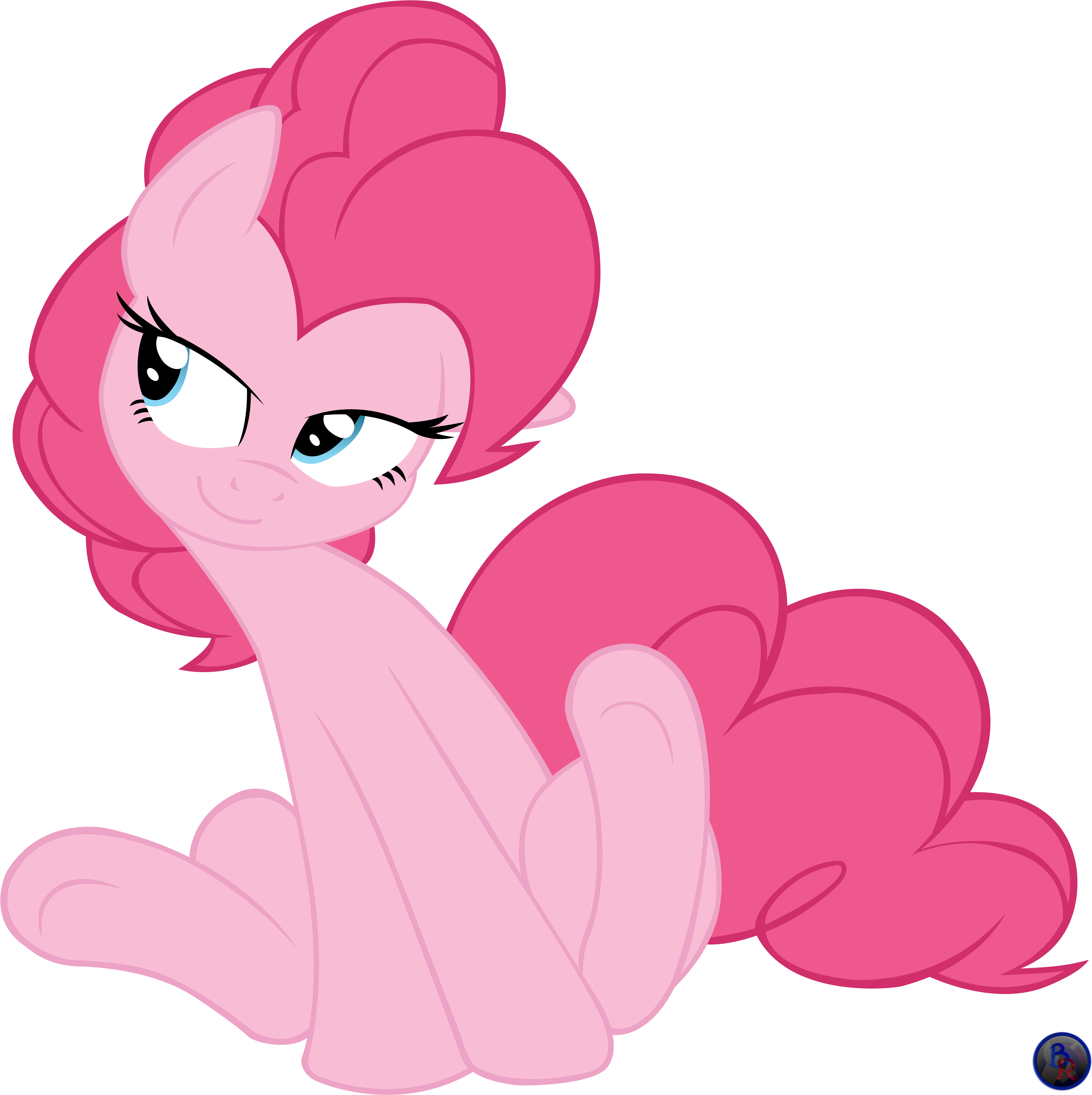 Pinkie Pie -what's Going On Over Here By Mlpblueray - My Little Pony Pinkie Pie (5225x5146)